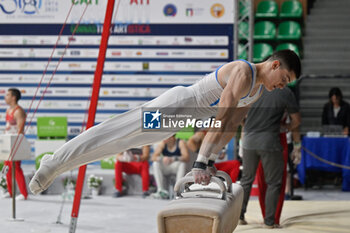 2024-07-06 - Mario Macchiati (Fiamme Oro) - during Men's Pommel Horse - CAMPIONATI NAZIONALI ASSOLUTI GINNASTICA ARTISTICA - GYMNASTICS - OTHER SPORTS