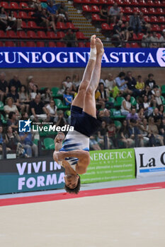 2024-07-06 - Edoardo Sugamele (Ghislanzoni) during Men's Floor Exercise - CAMPIONATI NAZIONALI ASSOLUTI GINNASTICA ARTISTICA - GYMNASTICS - OTHER SPORTS