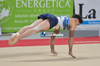 2024-07-06 - Edoardo Sugamele (Ghislanzoni) during Men's Floor Exercise - CAMPIONATI NAZIONALI ASSOLUTI GINNASTICA ARTISTICA - GYMNASTICS - OTHER SPORTS