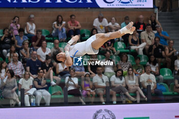 2024-07-06 - Lorenzo Casali (Fiamme Oro)
 - during Men's Floor Exercise - CAMPIONATI NAZIONALI ASSOLUTI GINNASTICA ARTISTICA - GYMNASTICS - OTHER SPORTS