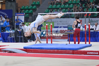 2024-07-06 - Mario Macchiati (Fiamme Oro) during Men's Floor Exercise - CAMPIONATI NAZIONALI ASSOLUTI GINNASTICA ARTISTICA - GYMNASTICS - OTHER SPORTS