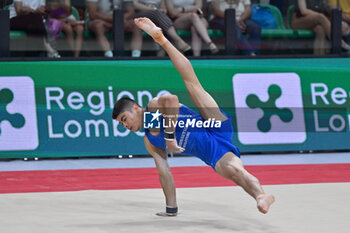 2024-07-06 - Yumin Abbadini (Aereonautica Militare) - durin Men's Floor Exercise - CAMPIONATI NAZIONALI ASSOLUTI GINNASTICA ARTISTICA - GYMNASTICS - OTHER SPORTS