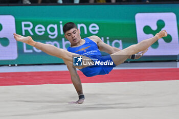 2024-07-06 - Yumin Abbadini (Aereonautica Militare) - durin Men's Floor Exercise - CAMPIONATI NAZIONALI ASSOLUTI GINNASTICA ARTISTICA - GYMNASTICS - OTHER SPORTS