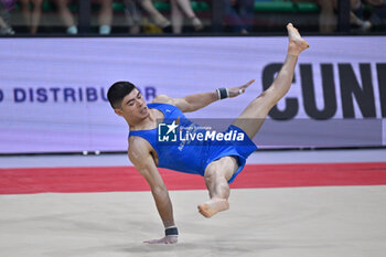 2024-07-06 - Yumin Abbadini (Aereonautica Militare) - durin Men's Floor Exercise - CAMPIONATI NAZIONALI ASSOLUTI GINNASTICA ARTISTICA - GYMNASTICS - OTHER SPORTS