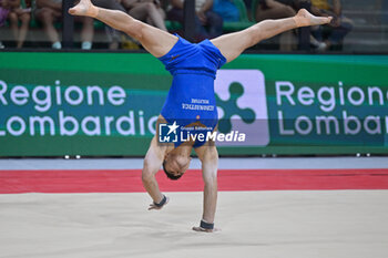 2024-07-06 - Yumin Abbadini (Aereonautica Militare) - durin Men's Floor Exercise - CAMPIONATI NAZIONALI ASSOLUTI GINNASTICA ARTISTICA - GYMNASTICS - OTHER SPORTS