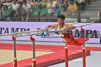 2024-07-06 - Lay Giannini (Giovanile Ancona) during Men's Parallel Bars - CAMPIONATI NAZIONALI ASSOLUTI GINNASTICA ARTISTICA - GYMNASTICS - OTHER SPORTS