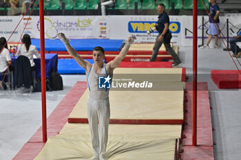 2024-07-06 - Mario Macchiati (Fiamme Oro) during Men's Horizontal Bar - CAMPIONATI NAZIONALI ASSOLUTI GINNASTICA ARTISTICA - GYMNASTICS - OTHER SPORTS