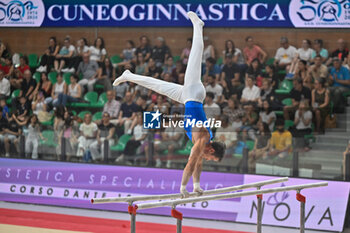 2024-07-06 - Matteo Levantesi (Aereonautica) during Men's Parallel Bars - CAMPIONATI NAZIONALI ASSOLUTI GINNASTICA ARTISTICA - GYMNASTICS - OTHER SPORTS