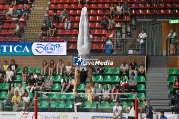 2024-07-06 - Lorenzo Casali (Fiamme Oro)
 during Men's Horizontal Bar - CAMPIONATI NAZIONALI ASSOLUTI GINNASTICA ARTISTICA - GYMNASTICS - OTHER SPORTS