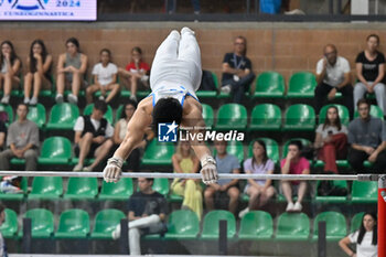 2024-07-06 - Lorenzo Casali (Fiamme Oro)
 during Men's Horizontal Bar - CAMPIONATI NAZIONALI ASSOLUTI GINNASTICA ARTISTICA - GYMNASTICS - OTHER SPORTS