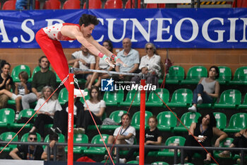 2024-07-06 - Gabriele Tisselli (Romagna Team) during Men's Horizontal Bar - CAMPIONATI NAZIONALI ASSOLUTI GINNASTICA ARTISTICA - GYMNASTICS - OTHER SPORTS