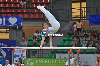 2024-07-06 - Mario Macchiati (Fiamme Oro) during Men's Parallel Bars - CAMPIONATI NAZIONALI ASSOLUTI GINNASTICA ARTISTICA - GYMNASTICS - OTHER SPORTS