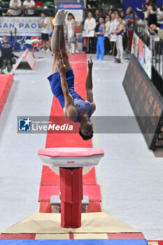 2024-07-06 - Steven Matteo (Ginnastica Ferrara) during Men's Vault - CAMPIONATI NAZIONALI ASSOLUTI GINNASTICA ARTISTICA - GYMNASTICS - OTHER SPORTS