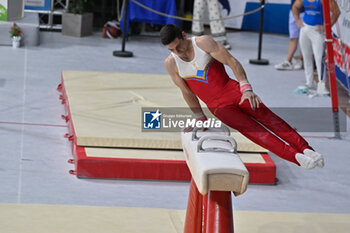 2024-07-06 - Carlo Macchini (Fiamme Oro) during Men's Pommel Horse - CAMPIONATI NAZIONALI ASSOLUTI GINNASTICA ARTISTICA - GYMNASTICS - OTHER SPORTS