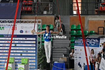 2024-07-06 - Andrea Russo (Aeronautica) during Men's Rings - CAMPIONATI NAZIONALI ASSOLUTI GINNASTICA ARTISTICA - GYMNASTICS - OTHER SPORTS