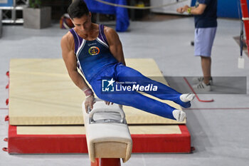 2024-07-06 - Stefano Patron (Spes Mestre) during Men's Pommel Horse - CAMPIONATI NAZIONALI ASSOLUTI GINNASTICA ARTISTICA - GYMNASTICS - OTHER SPORTS