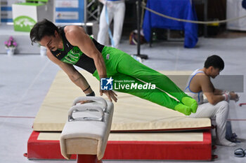 2024-07-06 - Filippo Castellaro (Ginnastica Virtus) during Men's Pommel Horse - CAMPIONATI NAZIONALI ASSOLUTI GINNASTICA ARTISTICA - GYMNASTICS - OTHER SPORTS