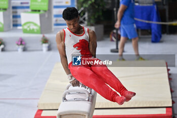 2024-07-06 - Lay Giannini (Giovanile Ancona) during Men's Pommel Horse - CAMPIONATI NAZIONALI ASSOLUTI GINNASTICA ARTISTICA - GYMNASTICS - OTHER SPORTS