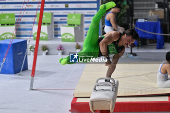 2024-07-06 - Filippo Castellaro (Ginnastica Virtus) during Men's Pommel Horse - CAMPIONATI NAZIONALI ASSOLUTI GINNASTICA ARTISTICA - GYMNASTICS - OTHER SPORTS