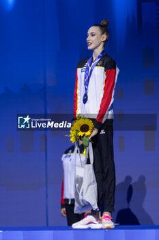 2024-06-23 - VARFOLOMEEV Darja (Ger) wins Finals Individual All-Around of FIG Rhythmic Gymnastics World Cup, at Unipol Forum, Milan on 23 June, 2024 - RHYTHMIC GYMNASTIC - WORLD CUP 2024 FINALS - GYMNASTICS - OTHER SPORTS