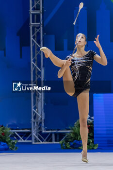 2024-06-23 - RAFFAELI Sofia (Ita) during Finals Clubs of FIG Rhythmic Gymnastics World Cup, at Unipol Forum, Milan on 23 June, 2024 - RHYTHMIC GYMNASTIC - WORLD CUP 2024 FINALS - GYMNASTICS - OTHER SPORTS