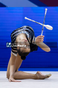 2024-06-23 - RAFFAELI Sofia (Ita) during Finals Clubs of FIG Rhythmic Gymnastics World Cup, at Unipol Forum, Milan on 23 June, 2024 - RHYTHMIC GYMNASTIC - WORLD CUP 2024 FINALS - GYMNASTICS - OTHER SPORTS