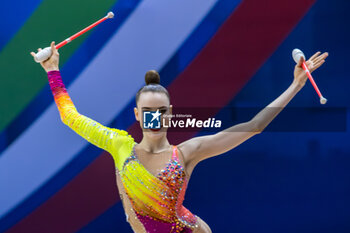 2024-06-23 - VARFOLOMEEV Darja (Ger) during Finals Clubs of FIG Rhythmic Gymnastics World Cup, at Unipol Forum, Milan on 23 June, 2024 - RHYTHMIC GYMNASTIC - WORLD CUP 2024 FINALS - GYMNASTICS - OTHER SPORTS