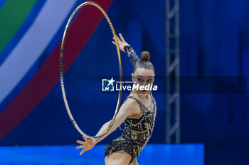 2024-06-23 - VARFOLOMEEV Darja (Ger) during Finals of FIG Rhythmic Gymnastics World Cup, at Unipol Forum, Milan on 23 June, 2024 - RHYTHMIC GYMNASTIC - WORLD CUP 2024 FINALS - GYMNASTICS - OTHER SPORTS