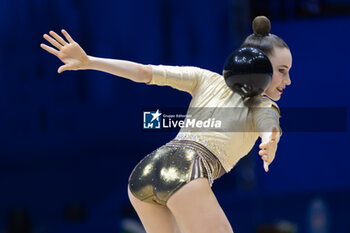 2024-06-23 - VARFOLOMEEV Darja (Ger) during Finals Ball of FIG Rhythmic Gymnastics World Cup, at Unipol Forum, Milan on 23 June, 2024 - RHYTHMIC GYMNASTIC - WORLD CUP 2024 FINALS - GYMNASTICS - OTHER SPORTS