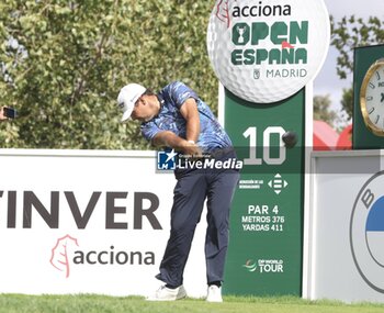 2024-09-26 - during the Acciona Open Golf 2024 in the city of Madrid, Madrid 26 September 2024 Cordon Press - ACCIONA GOLF MADRID OPEN DAY 2 - GOLF - OTHER SPORTS