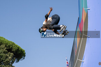 2024-09-07 - Asahi Kaihara, Japan, third place, during the women's final of the World Skate Games Italy 2024 specialty Skateboard Vert, Rome Pincio terrace 09 September 2024 - WORLD SKATE GAMES ITALIA 2024 - SKATEBOARD VERT SPECIALITY - SKATEBORD - OTHER SPORTS