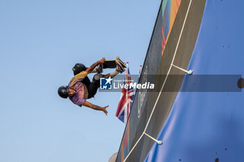 2024-09-07 - Colli Graham, United States, third place, during the men's final of the World Skate Games Italy 2024 specialty Skateboard Vert, Rome Pincio terrace 09 September 2024 - WORLD SKATE GAMES ITALIA 2024 - SKATEBOARD VERT SPECIALITY - SKATEBORD - OTHER SPORTS