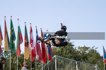 2024-09-07 - Reef Orlando, United States, fourth place, during the men's final of the World Skate Games Italy 2024 specialty Skateboard Vert, Rome Pincio terrace 09 September 2024 - WORLD SKATE GAMES ITALIA 2024 - SKATEBOARD VERT SPECIALITY - SKATEBORD - OTHER SPORTS