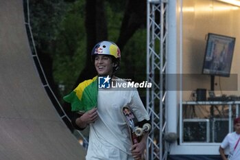 2024-09-07 - Gui Khury, Brazil, first place, during the men's final of the World Skate Games Italy 2024 specialty Skateboard Vert, Rome Pincio terrace 09 September 2024 - WORLD SKATE GAMES ITALIA 2024 - SKATEBOARD VERT SPECIALITY - SKATEBORD - OTHER SPORTS