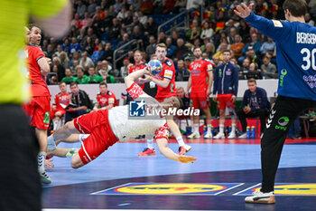 2024-01-11 - Dawid Dawydzik (Poland) during the Men’s EHF Euro 2024 match between Norway vs. Poland at the Mercedes-Benz Arena in Berlin, Germany - MEN'S EHF EURO 2024 - NORWAY VS POLAND - HANDBALL - OTHER SPORTS