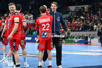 2024-01-11 - during the Men’s EHF Euro 2024 match between Norway vs. Poland at the Mercedes-Benz Arena in Berlin, Germany - MEN'S EHF EURO 2024 - NORWAY VS POLAND - HANDBALL - OTHER SPORTS