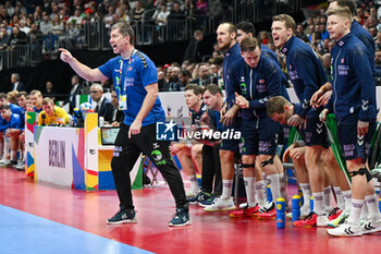 2024-01-13 - Head Coach Steinar Ege during the Men’s EHF Euro 2024 match between Faroe Islands vs.Norway at the Mercedes-Benz Arena in Berlin, Germany - MEN'S EHF EURO 2024 - FAROE ISLANDS VS NORWAY - HANDBALL - OTHER SPORTS