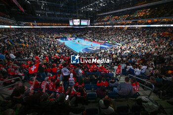 2024-01-14 - Mercedes-Benz Arena during the Men’s EHF Euro 2024 match between North Macedonia vs. Germany at the Mercedes-Benz Arena in Berlin, Germany - MEN'S EHF EURO 2024 - NORTH MACEDONIA VS GERMANY - HANDBALL - OTHER SPORTS