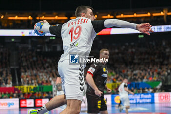 2024-01-14 - Nenad Kosteski (North Macedonia) during the Men’s EHF Euro 2024 match between North Macedonia vs. Germany at the Mercedes-Benz Arena in Berlin, Germany - MEN'S EHF EURO 2024 - NORTH MACEDONIA VS GERMANY - HANDBALL - OTHER SPORTS