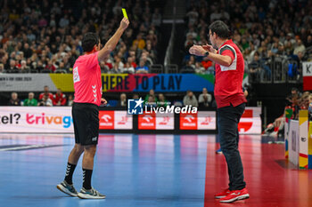 2024-01-15 - during the Men’s EHF Euro 2024 match between Poland vs. Faroe Islands at the Mercedes-Benz Arena in Berlin, Germany - MEN'S EHF EURO 2024 - POLAND VS FAROE ISLANDS - HANDBALL - OTHER SPORTS