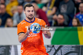 2024-01-11 - Dani Baijens of The Netherlands during the Men's EHF Euro 2024, Group E football match between Netherlands and Georgia on January 11, 2024 at SAPP Arena in Mannheim, Germany - HANDBALL - MEN'S EHF EURO 2024 - NETHERLANDS V GEORGIA - HANDBALL - OTHER SPORTS