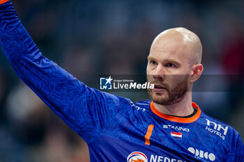 2024-01-11 - Bart Ravensbergen of The Netherlands during the Men's EHF Euro 2024, Group E football match between Netherlands and Georgia on January 11, 2024 at SAPP Arena in Mannheim, Germany - HANDBALL - MEN'S EHF EURO 2024 - NETHERLANDS V GEORGIA - HANDBALL - OTHER SPORTS