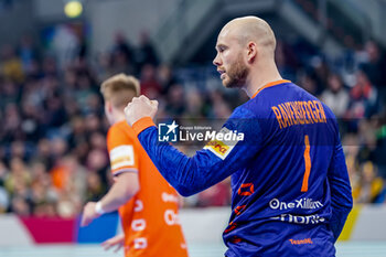 2024-01-11 - Bart Ravensbergen of The Netherlands during the Men's EHF Euro 2024, Group E football match between Netherlands and Georgia on January 11, 2024 at SAPP Arena in Mannheim, Germany - HANDBALL - MEN'S EHF EURO 2024 - NETHERLANDS V GEORGIA - HANDBALL - OTHER SPORTS