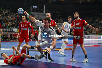 2024-01-18 - during the Men’s EHF Euro 2024 match between Hungary vs.Austria at the Lanxess Arena in Berlin, Cologne - MEN'S EHF EURO 2024 - HUNGARY VS AUSTRIA - HANDBALL - OTHER SPORTS