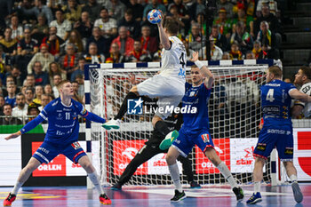 2024-01-18 - Christoph Steinert (Germany) during the Men’s EHF Euro 2024 match between Germany vs. Iceland at the Lanxess Arena in Berlin, Cologne - MEN'S EHF EURO 2024 - GERMANY VS ICELAND - HANDBALL - OTHER SPORTS