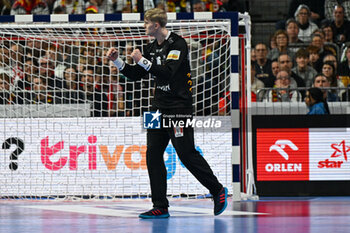 2024-01-18 - Viktor Hallgrimsson (Iceland) during the Men’s EHF Euro 2024 match between Germany vs. Iceland at the Lanxess Arena in Berlin, Cologne - MEN'S EHF EURO 2024 - GERMANY VS ICELAND - HANDBALL - OTHER SPORTS