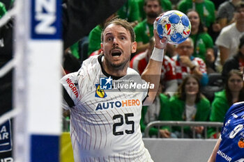 2024-01-18 - Kai Hafner (Germany) portrait during the Men’s EHF Euro 2024 match between Germany vs. Iceland at the Lanxess Arena in Berlin, Cologne - MEN'S EHF EURO 2024 - GERMANY VS ICELAND - HANDBALL - OTHER SPORTS