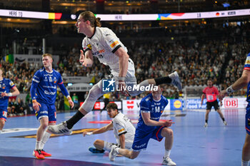 2024-01-18 - Juri Knorr (Germany) during the Men’s EHF Euro 2024 match between Germany vs. Iceland at the Lanxess Arena in Berlin, Cologne - MEN'S EHF EURO 2024 - GERMANY VS ICELAND - HANDBALL - OTHER SPORTS