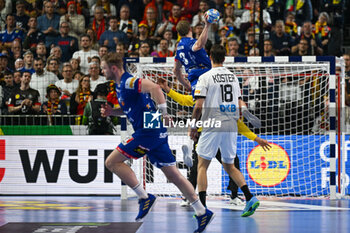 2024-01-18 - Janus DadiSmarason (Iceland) during the Men’s EHF Euro 2024 match between Germany vs. Iceland at the Lanxess Arena in Berlin, Cologne - MEN'S EHF EURO 2024 - GERMANY VS ICELAND - HANDBALL - OTHER SPORTS