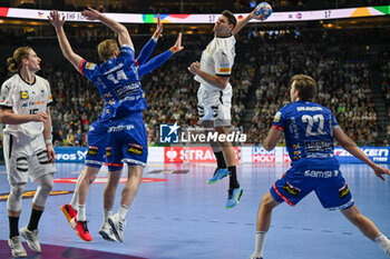 2024-01-18 - Sebastian Heymann (Germany) during the Men’s EHF Euro 2024 match between Germany vs. Iceland at the Lanxess Arena in Berlin, Cologne - MEN'S EHF EURO 2024 - GERMANY VS ICELAND - HANDBALL - OTHER SPORTS